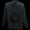 Long Sleeve Silk Touch Polo with Pocket Miniatura