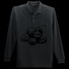 Long Sleeve Silk Touch Polo with Pocket Miniatura