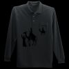 Long Sleeve Silk Touch Polo with Pocket Miniatura