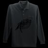 Long Sleeve Silk Touch Polo with Pocket Miniatura
