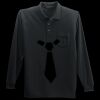 Long Sleeve Silk Touch Polo with Pocket Miniatura