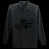 Long Sleeve Silk Touch Polo with Pocket Thumbnail