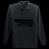 Long Sleeve Silk Touch Polo with Pocket Thumbnail