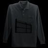 Long Sleeve Silk Touch Polo with Pocket Thumbnail