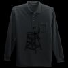 Long Sleeve Silk Touch Polo with Pocket Miniatura