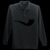 Long Sleeve Silk Touch Polo with Pocket Miniatura