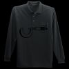 Long Sleeve Silk Touch Polo with Pocket Miniatura
