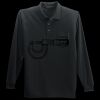 Long Sleeve Silk Touch Polo with Pocket Thumbnail