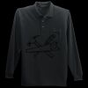 Long Sleeve Silk Touch Polo with Pocket Miniatura