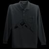 Long Sleeve Silk Touch Polo with Pocket Thumbnail