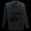 Long Sleeve Silk Touch Polo with Pocket Thumbnail