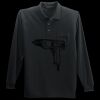 Long Sleeve Silk Touch Polo with Pocket Thumbnail