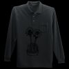 Long Sleeve Silk Touch Polo with Pocket Miniatura