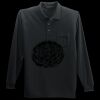 Long Sleeve Silk Touch Polo with Pocket Thumbnail