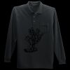 Long Sleeve Silk Touch Polo with Pocket Miniatura