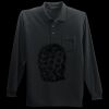Long Sleeve Silk Touch Polo with Pocket Miniatura