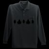 Long Sleeve Silk Touch Polo with Pocket Thumbnail