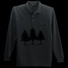 Long Sleeve Silk Touch Polo with Pocket Thumbnail