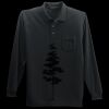 Long Sleeve Silk Touch Polo with Pocket Miniatura