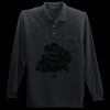 Long Sleeve Silk Touch Polo with Pocket Thumbnail