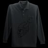 Long Sleeve Silk Touch Polo with Pocket Miniatura