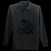 Long Sleeve Silk Touch Polo with Pocket Miniatura