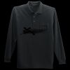 Long Sleeve Silk Touch Polo with Pocket Thumbnail
