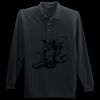 Long Sleeve Silk Touch Polo with Pocket Miniatura