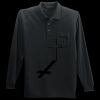 Long Sleeve Silk Touch Polo with Pocket Miniatura