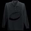 Long Sleeve Silk Touch Polo with Pocket Miniatura