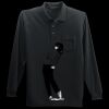 Long Sleeve Silk Touch Polo with Pocket Thumbnail