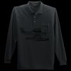 Long Sleeve Silk Touch Polo with Pocket Thumbnail