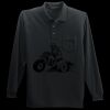 Long Sleeve Silk Touch Polo with Pocket Miniatura