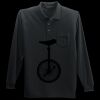 Long Sleeve Silk Touch Polo with Pocket Miniatura