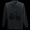 Long Sleeve Silk Touch Polo with Pocket Miniatura