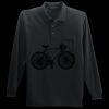 Long Sleeve Silk Touch Polo with Pocket Miniatura