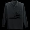Long Sleeve Silk Touch Polo with Pocket Thumbnail