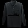 Long Sleeve Silk Touch Polo with Pocket Thumbnail