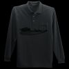 Long Sleeve Silk Touch Polo with Pocket Thumbnail