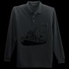 Long Sleeve Silk Touch Polo with Pocket Thumbnail