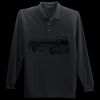 Long Sleeve Silk Touch Polo with Pocket Thumbnail