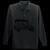 Long Sleeve Silk Touch Polo with Pocket Thumbnail