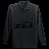 Long Sleeve Silk Touch Polo with Pocket Miniatura