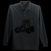 Long Sleeve Silk Touch Polo with Pocket Miniatura