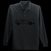 Long Sleeve Silk Touch Polo with Pocket Thumbnail