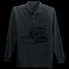 Long Sleeve Silk Touch Polo with Pocket Thumbnail