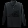 Long Sleeve Silk Touch Polo with Pocket Thumbnail