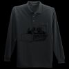 Long Sleeve Silk Touch Polo with Pocket Thumbnail