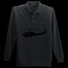 Long Sleeve Silk Touch Polo with Pocket Miniatura