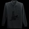 Long Sleeve Silk Touch Polo with Pocket Thumbnail